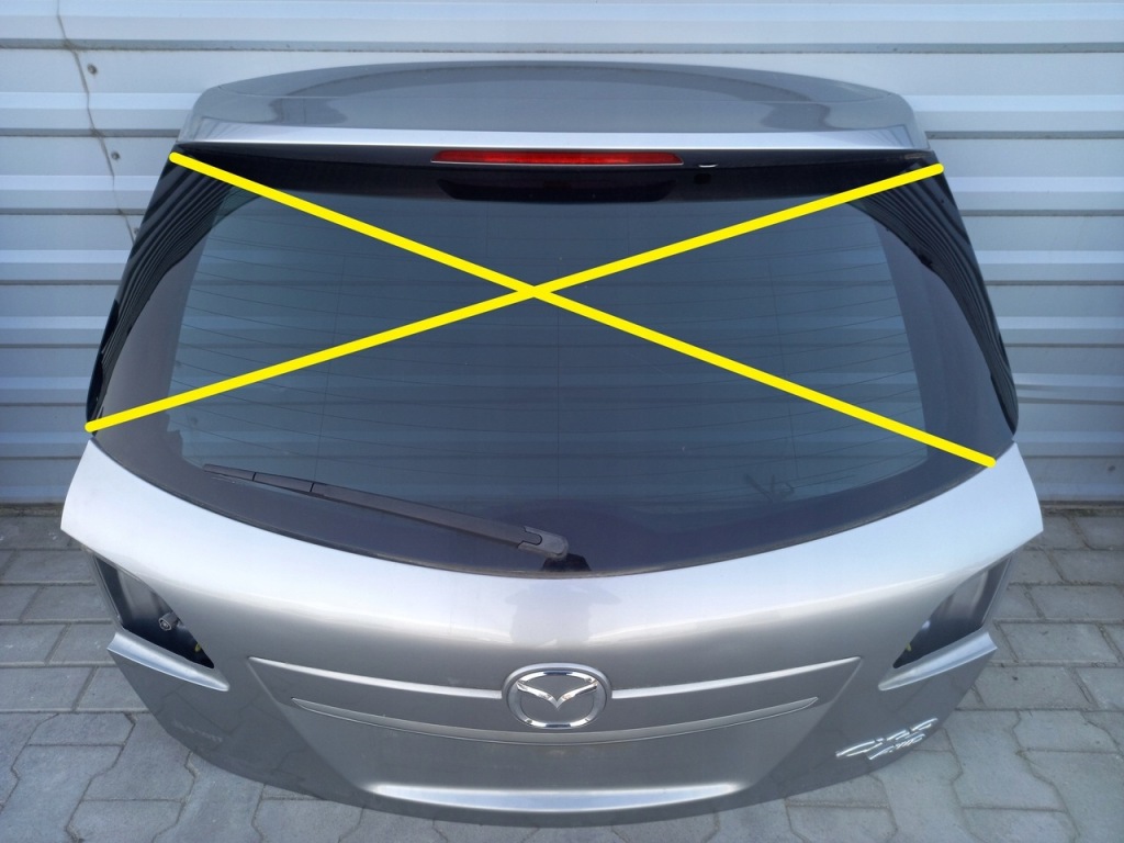 фото №2, Крышка багажника задняя лак 38p mazda cx-9 12r