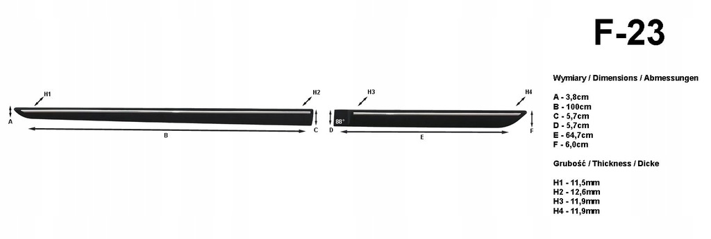 фото №9, Toyota corolla cross 2020- накладки боковой дверь