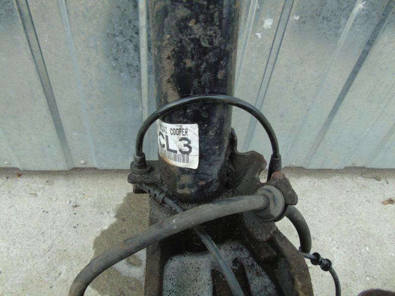 фото №4, Mini cooper r56 1.6 d поворотный кулак амортизационная стойка левый