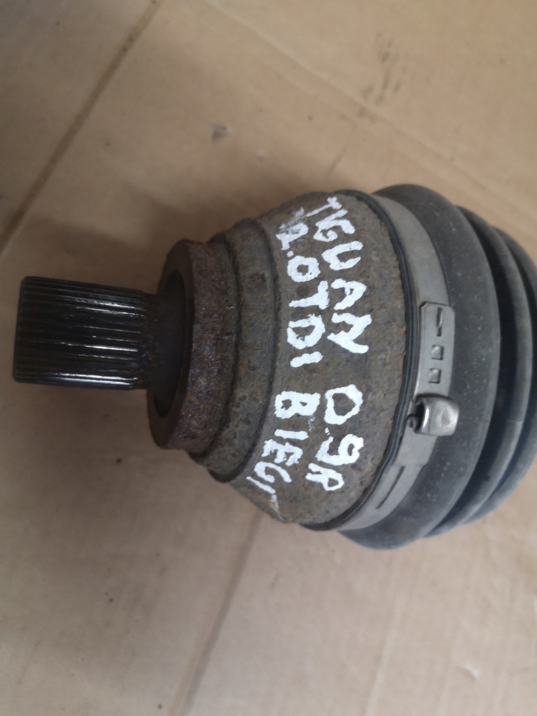 фото №6, Vw tiguan приводной вал правая 4x4 2.0tdi 5n0407764k