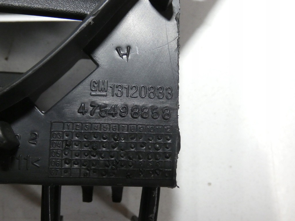 фото №9, Решётка нижняя бампера перед opel corsa c lift 269.