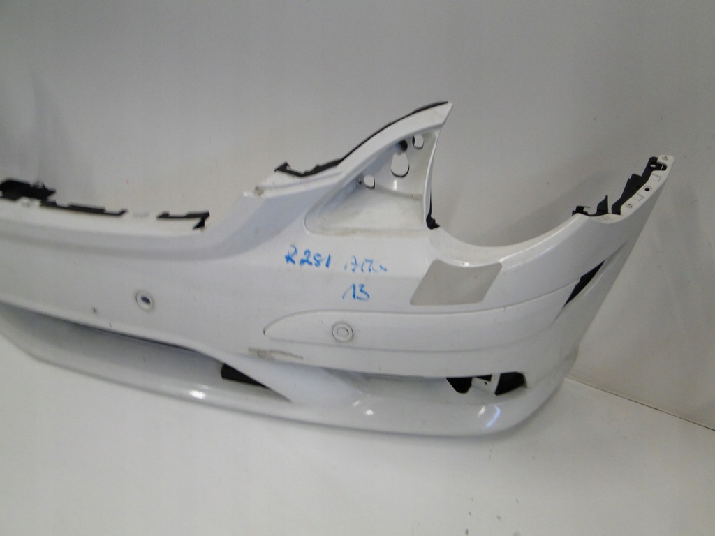 фото №8, Mercedes r klasa 251 w251 бампер передний amg sprysk pts