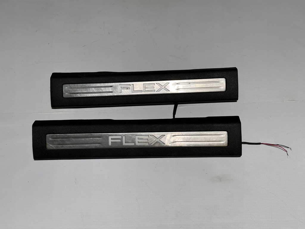 фото №7, Накладка молдинг порог перед передняя led левая правая ford flex 2009 - 2019