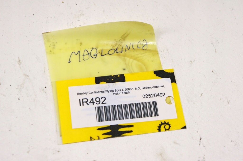 фото №7, Ir492 bentley flying spur i трансмісія рейка рульова