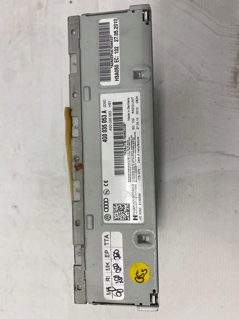 фото №6, Радио audi a6 a7 a4 volkswagen touareg 4g0035053a