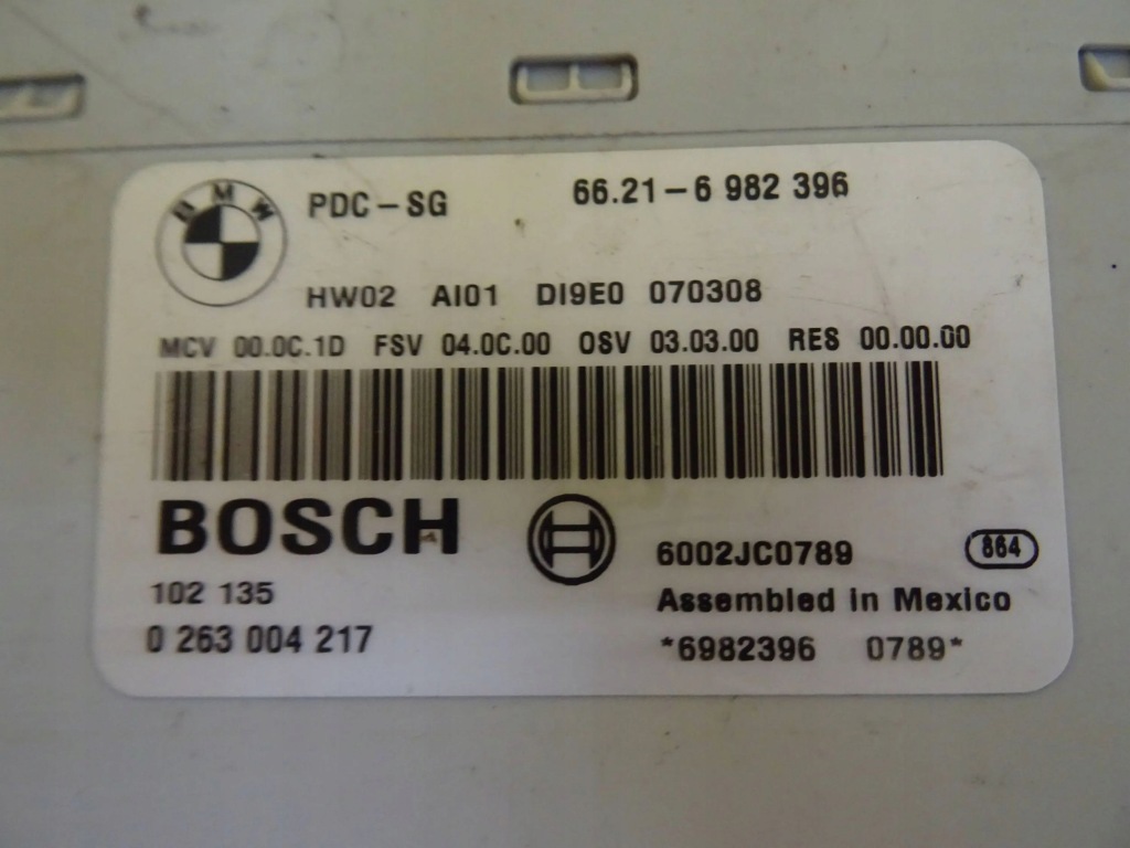 Модуль парковки pdc bmw e90 6982396 nr140 Недорого