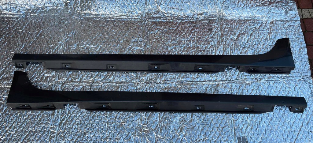 Купити 4g0853855g 4g0853856g дорестайлінг  накладка поріг права audi a6 c7 поріг