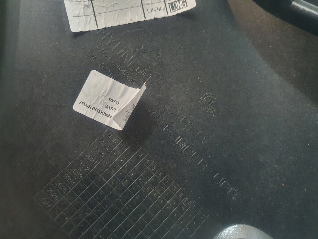 фото №11, Бампер hyundai kona electric перед передний