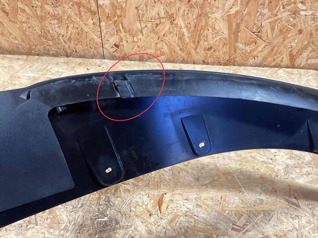 фото №12, Porsche taycan turbo / sport design спойлер бампера перед 9j1807541a