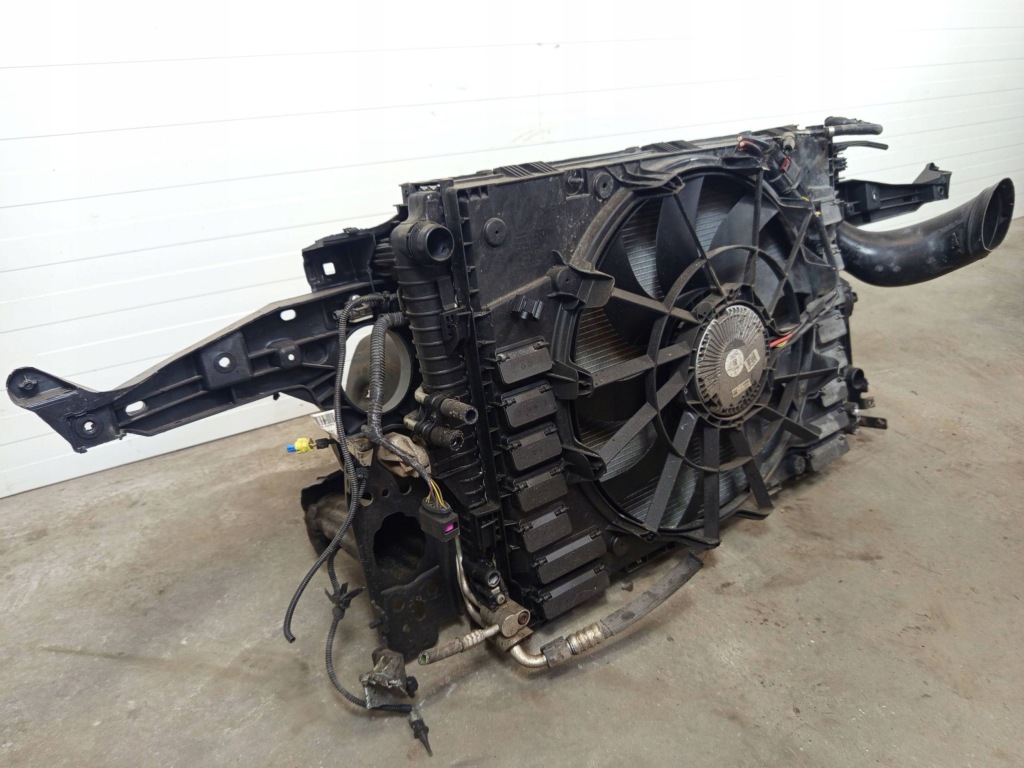 Ремень передний комплектный  радиатор вентилятор porsche cayenne 7p 4.2 tdi с Разборки