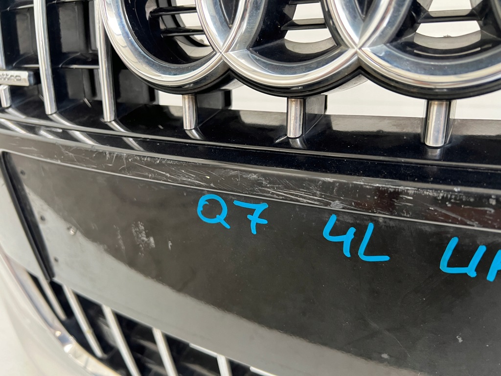 Бампер перед передній audi q7 4l рестайлінг  комплектний  решітка  решітка радіатора 4 pdc омивачі Київ