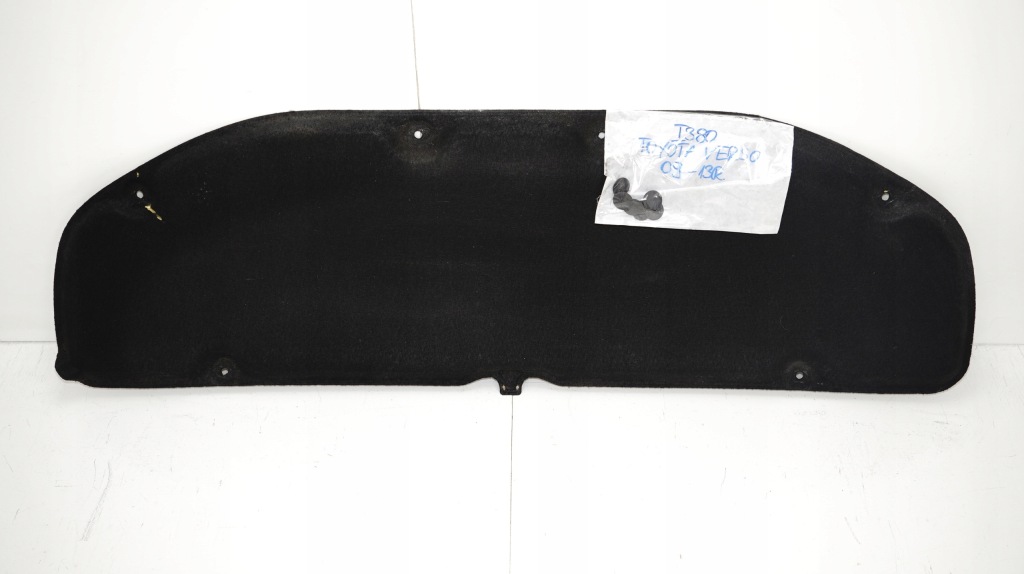 фото №1, Шумоизоляция капот toyota verso 09-13r клипсы