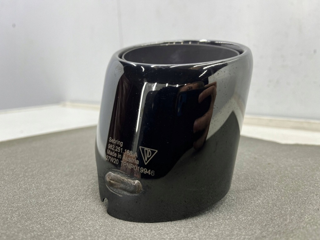 фото №11, Выхлоп porsche boxster cayman 982 718 16r.- правый гаситель конечный наконечник