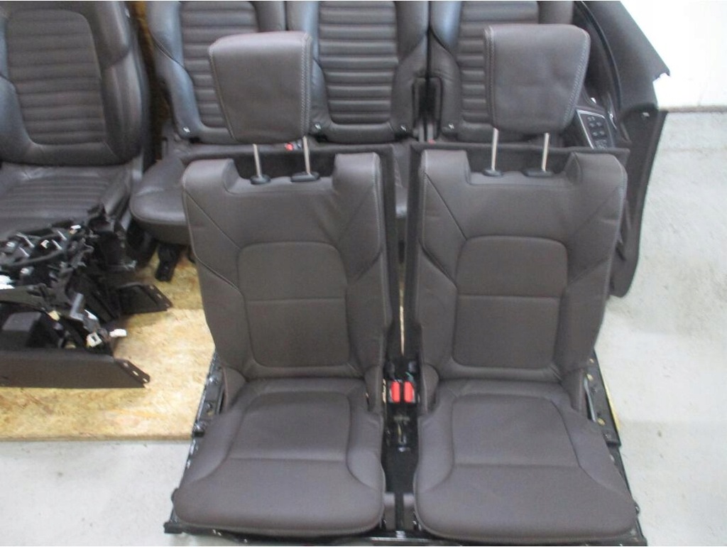 фото №5, Сиденье сиденья заднее сиденье обшивки салон renault espace v 5 кожа коричневый 7 человек