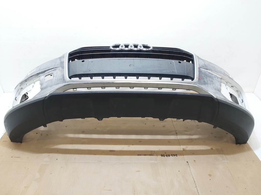 фото №1, Бампер перед передний решётка радиатора защита audi q3 8u lift