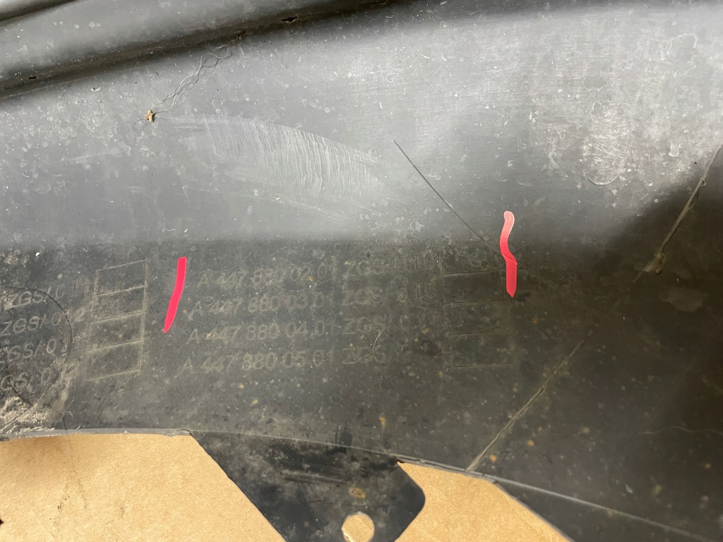 фото №6, Mercedes vito w447 бампер перед передний a4478800201