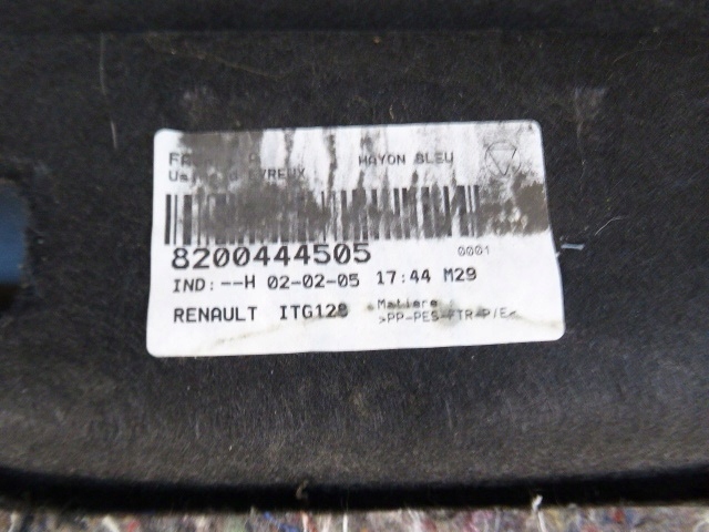 фото №10, Espace iv защита обивка крышки задняя