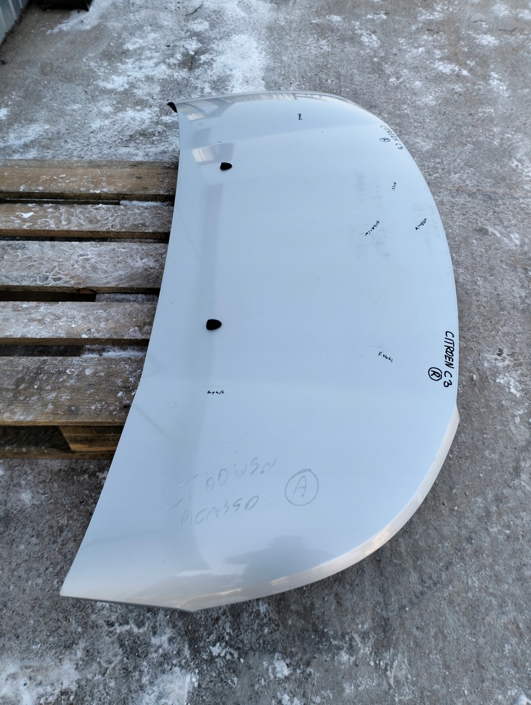фото №3, Капот citroen c3 picasso колір ezrc 2008-2012 оригінал