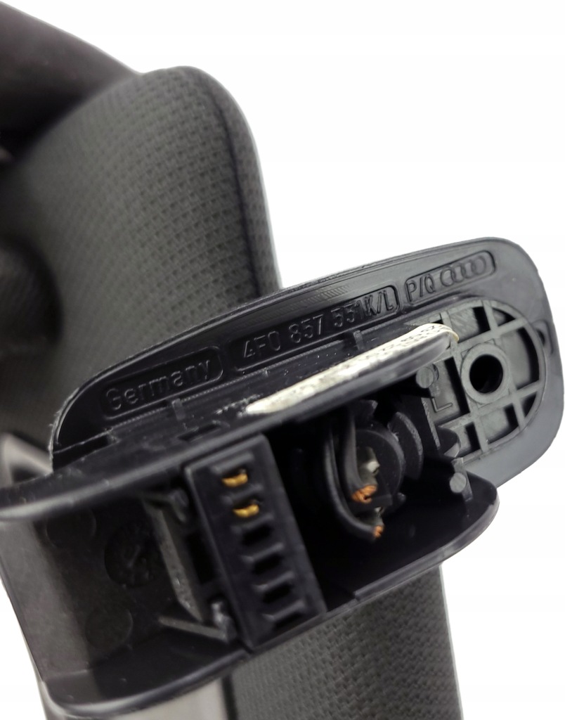 Audi a6 c6 s-line накладка солнцезащитная козырёк козырёк левое  чёрный с Разборки