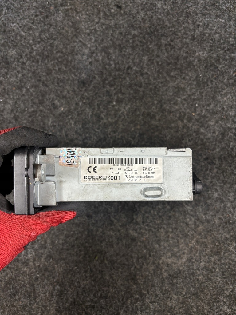 фото №10, Радіо mercedes w203 a2038202286