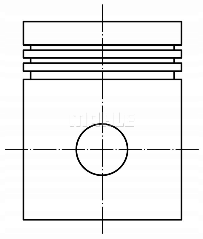 Mahle original 012 12 00 поршень Цена