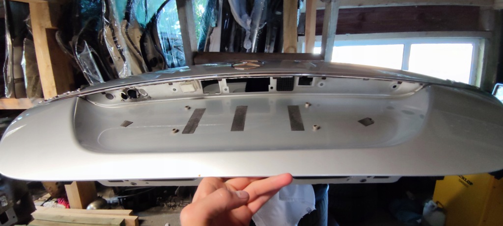 фото №10, Mercedes w221 кришка багажника задня задня 775 ładna