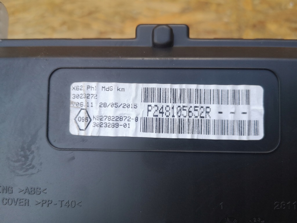 фото №8, Renault master iii 2.3 dci лічильник приладова панель 248105652r