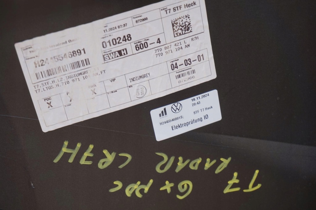 фото №12, Бампер задній 6xpdc радар vw t7 multivan 7t0 7t0807421l 7t0807421n