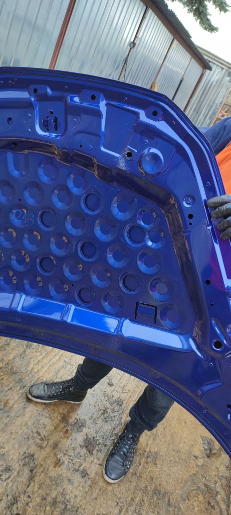 Капот крышка двигателя opel corsa d 07.2006 - 12.2014 без ржавчина цвет z21b Доставка