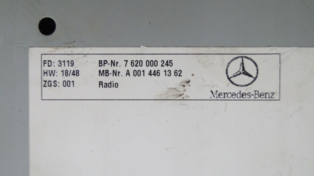 фото №3, Mercedes atego axor радио a0014461362 t