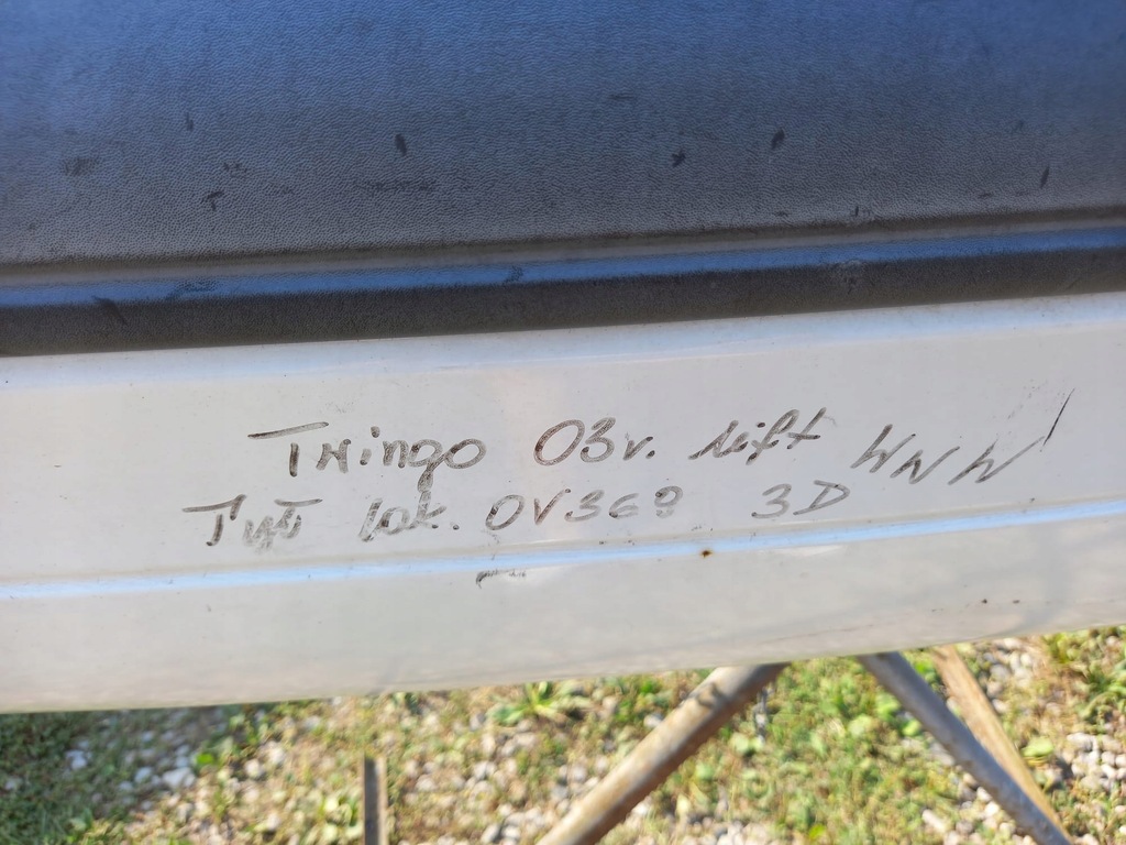 фото №5, Бампер задняя renault twingo 03r fl ov369