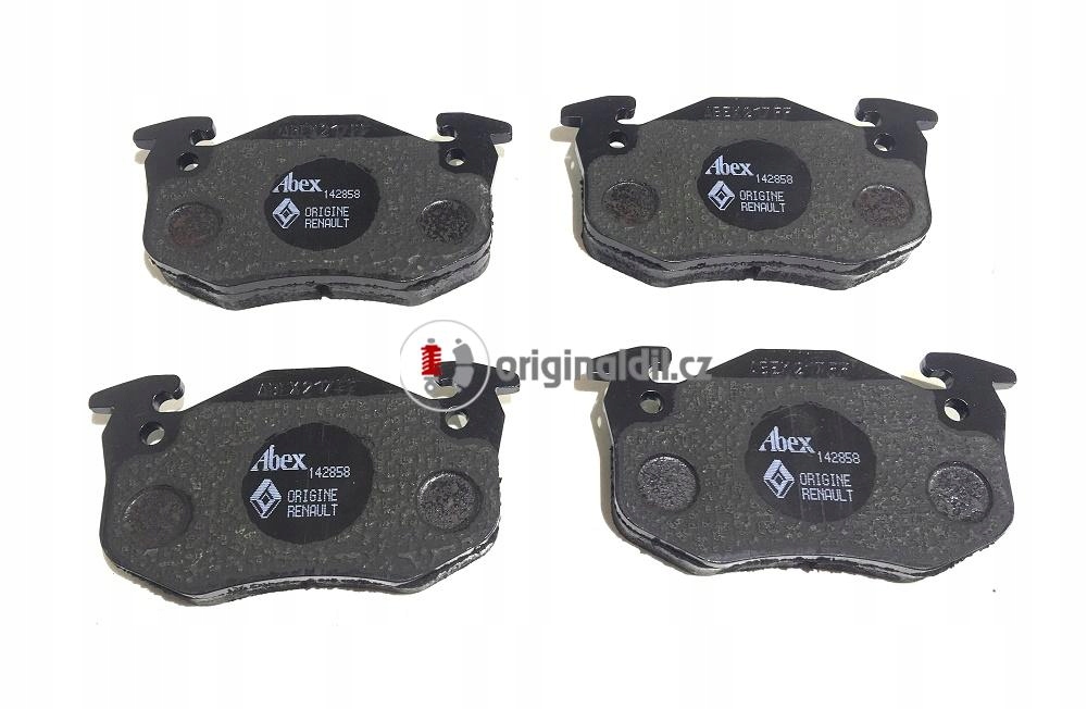 фото №1, 7701202891 - гальмівні колодки гальмівні перед renault clio i twingo i super5