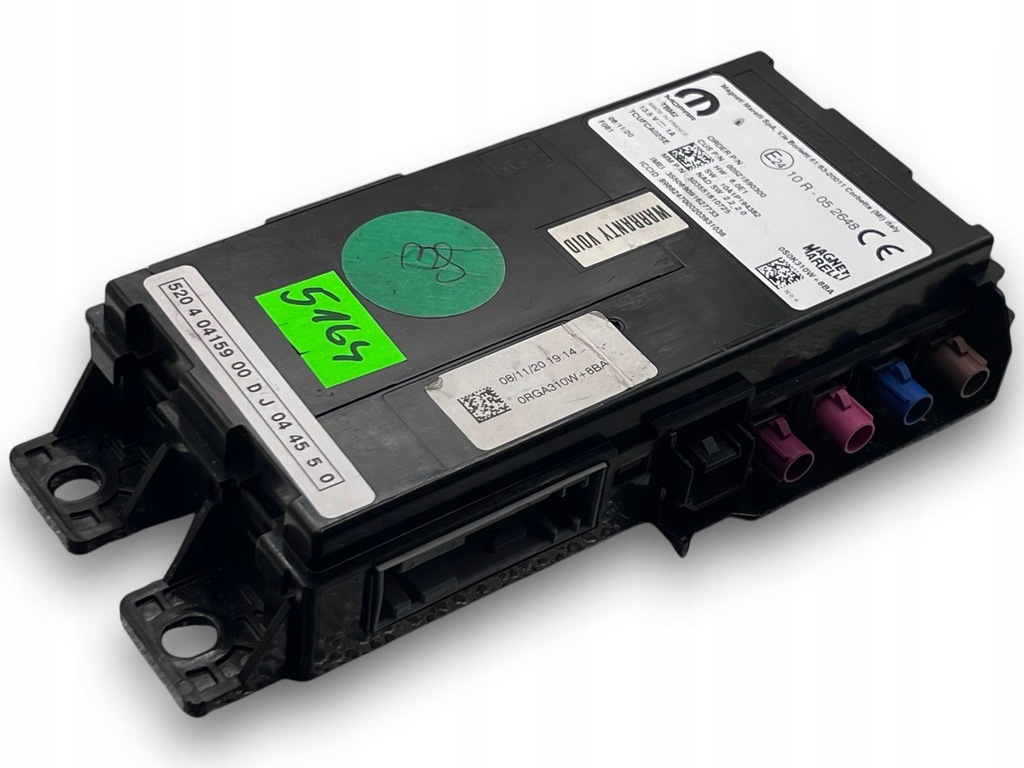 фото №1, Alfa romeo giulia блок управления telematik модуль e-call 00521590300 m