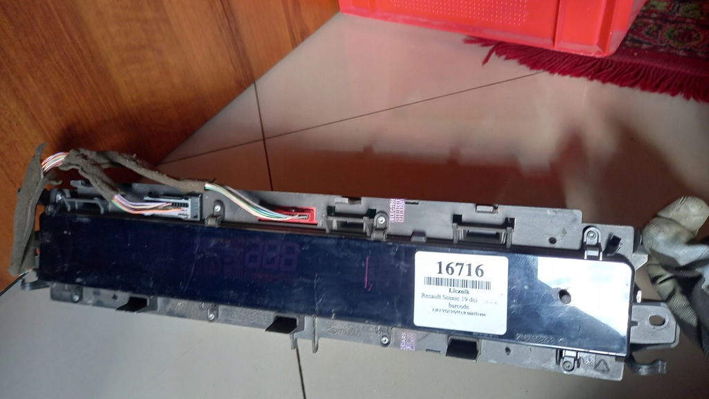 фото №2, Лічильник renault scenic 1,9dci 03r