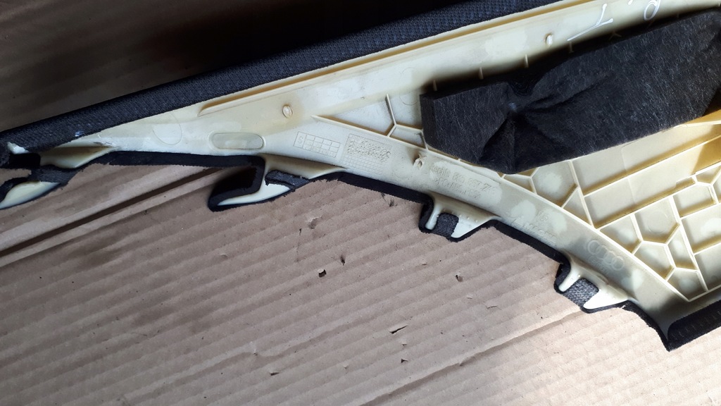 фото №8, S4 b8 a4 защита стойка потолочный sline правый задняя sedan