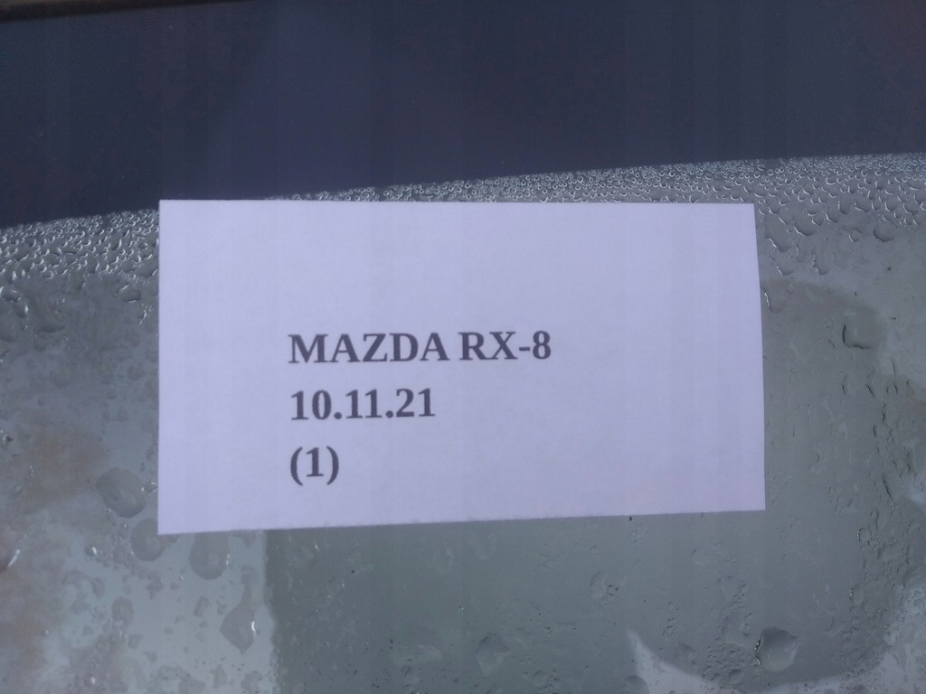 фото №3, Скло двері правий задня mazda rx8 rx-8