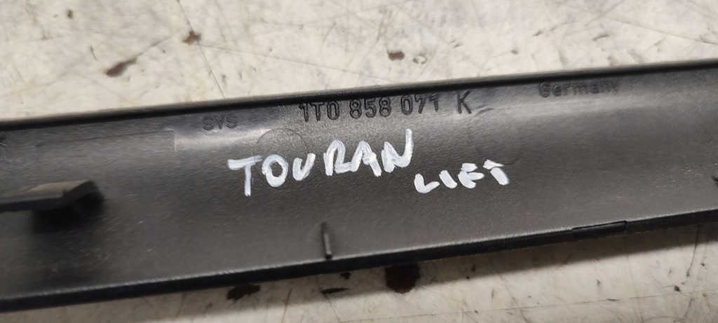 фото №6, Рамка радіо vw touran i lift 1,4 tsi