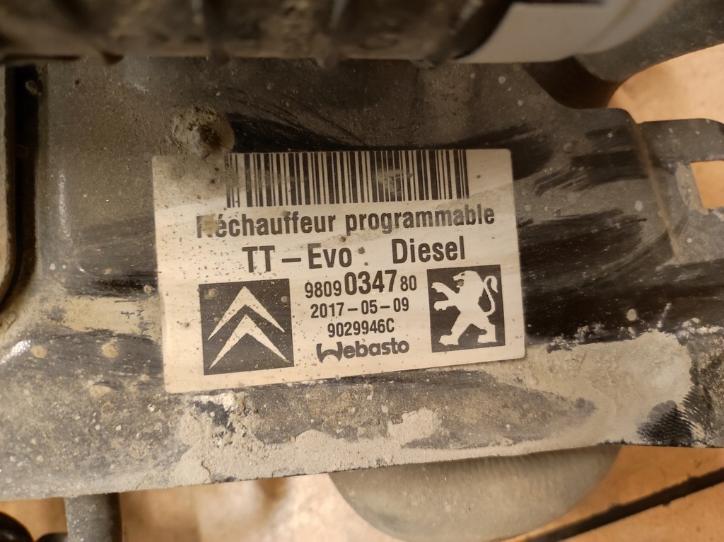 фото №10, Webasto обогреватель стояночный pilot jumpy expert iii 3