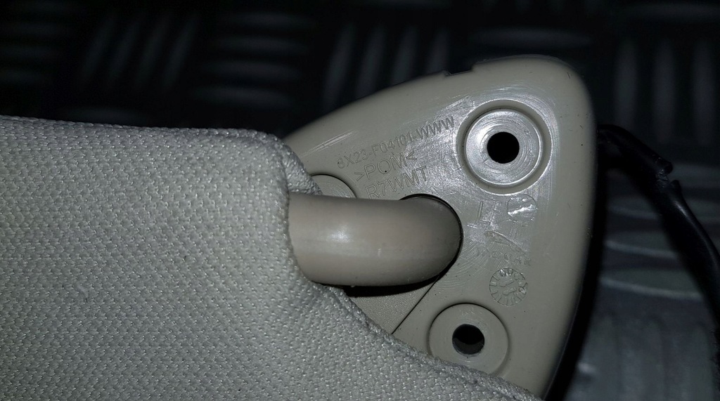 фото №7, Jaguar xf x250 lift захист сонцезахисна ліва козирок кронштейн стельовий l