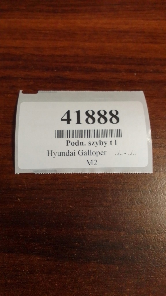 фото №8, Hyundai galloper підйомник скло лівий задня