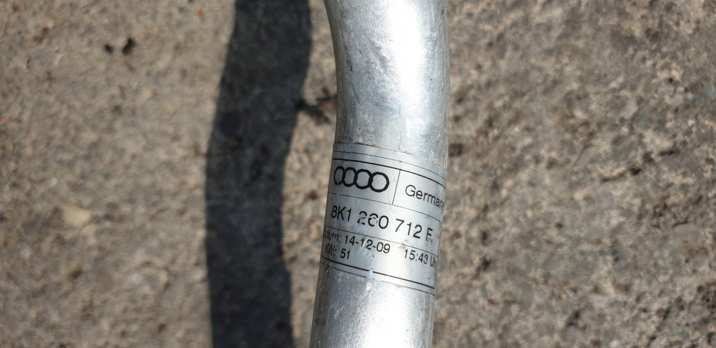 фото №8, Шланг wąż трубка кондиционера audi a4 b8 a5 8t оригинальный номер eu