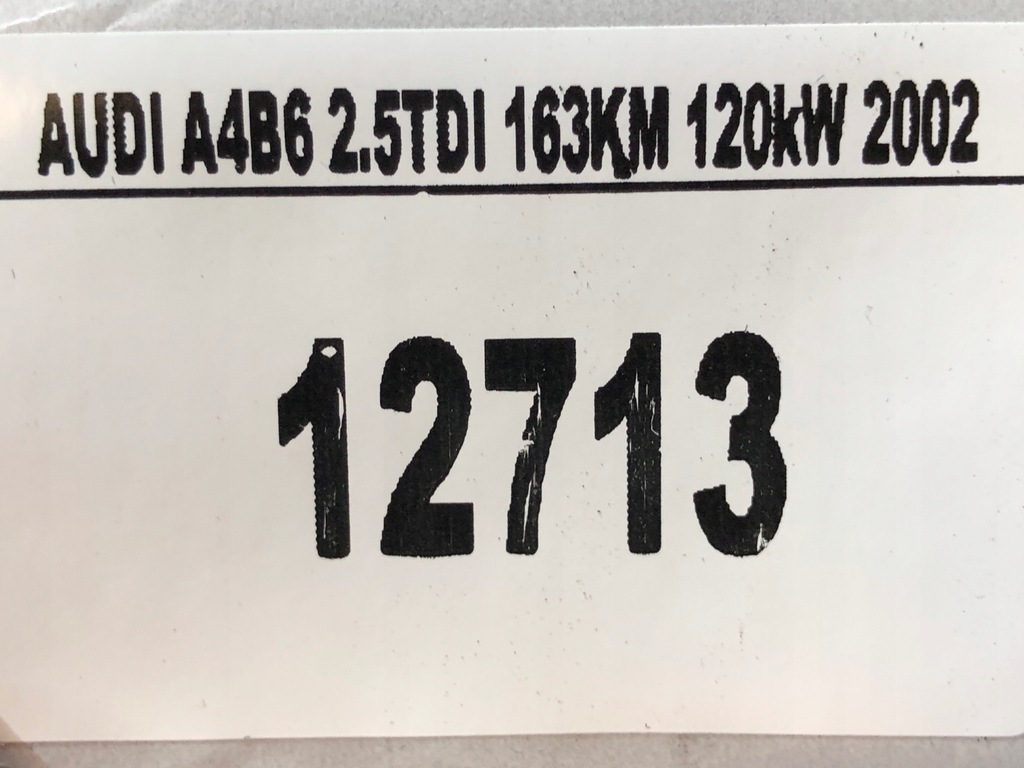 фото №14, Audi a4 b6 двигатель блок блок двигателя 2.5tdi aym 120kw