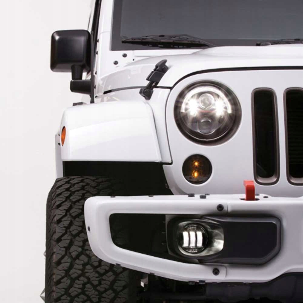 фото №6, Лампы противотуманные led 4" jeep wrangler jk