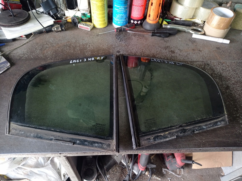 фото №1, Renault laguna iii hb - стекло правый левый задняя