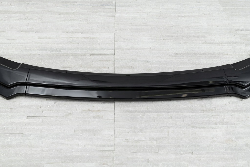 фото №8, Honda civic x 2016-2019 спліттер спойлер передній бампера нижній
