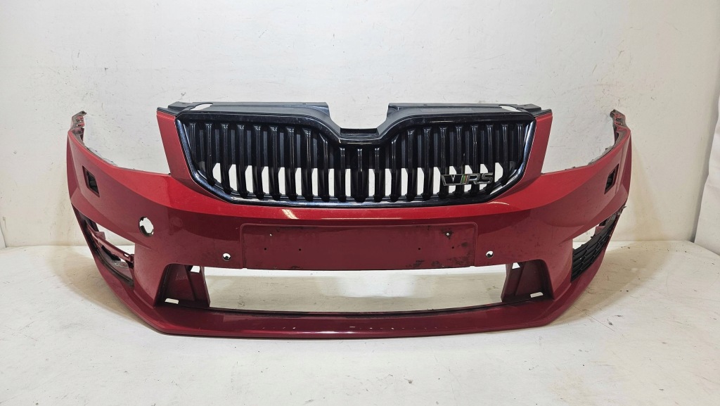 фото №1, Бампер перед передній skoda octavia iii vrs решітка радіатора 5e0807221f