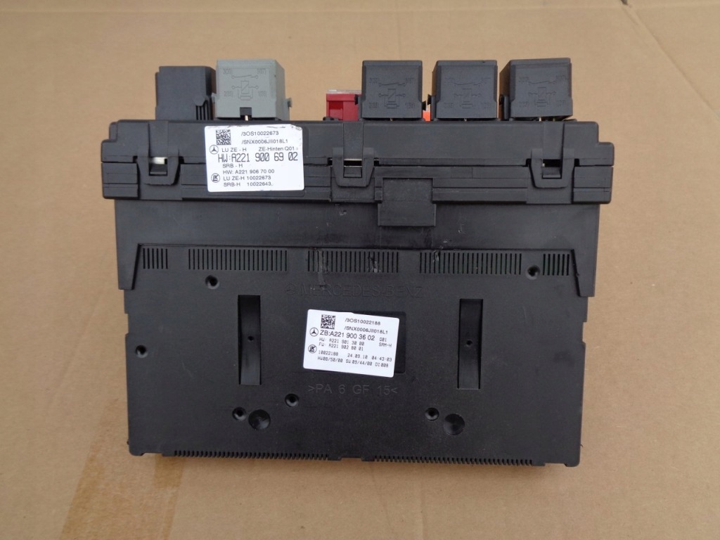 фото №3, Mercedes w221 модуль sam предохранители