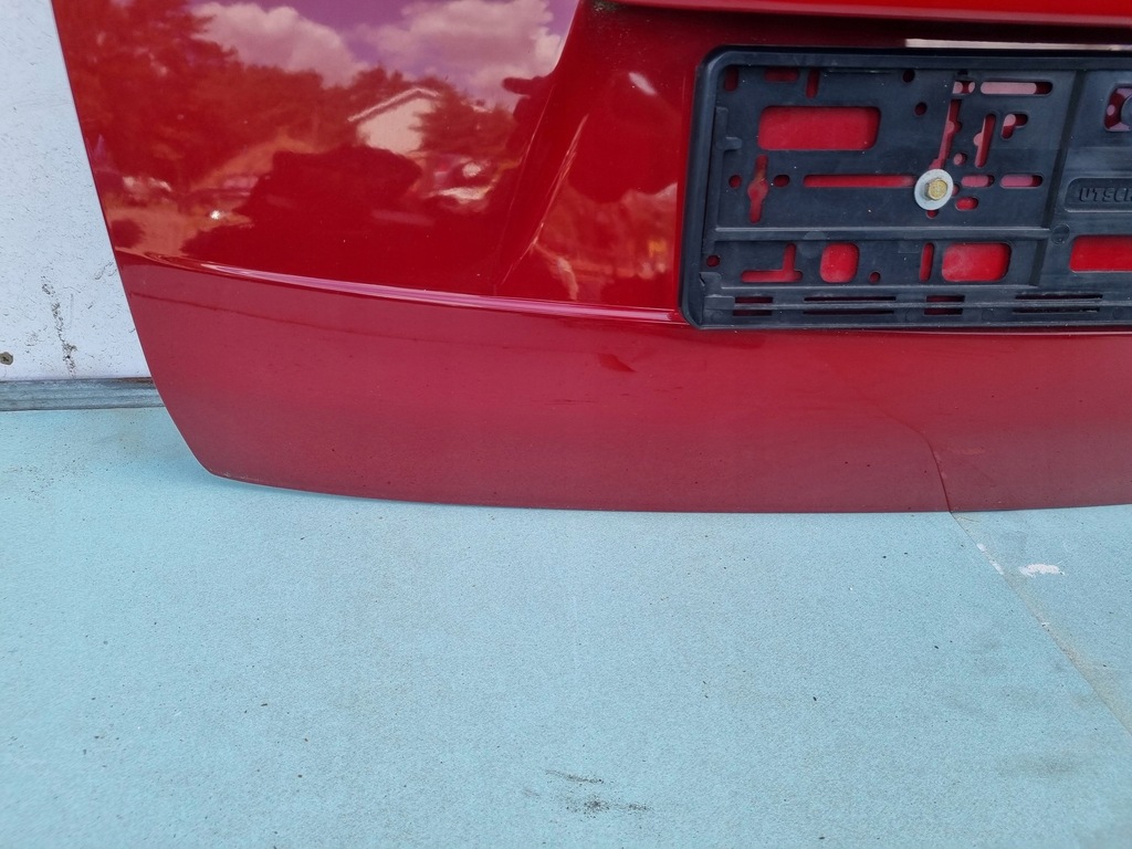 фото №7, Citroen c3 pluriel кришка багажника задня kjf czerwona