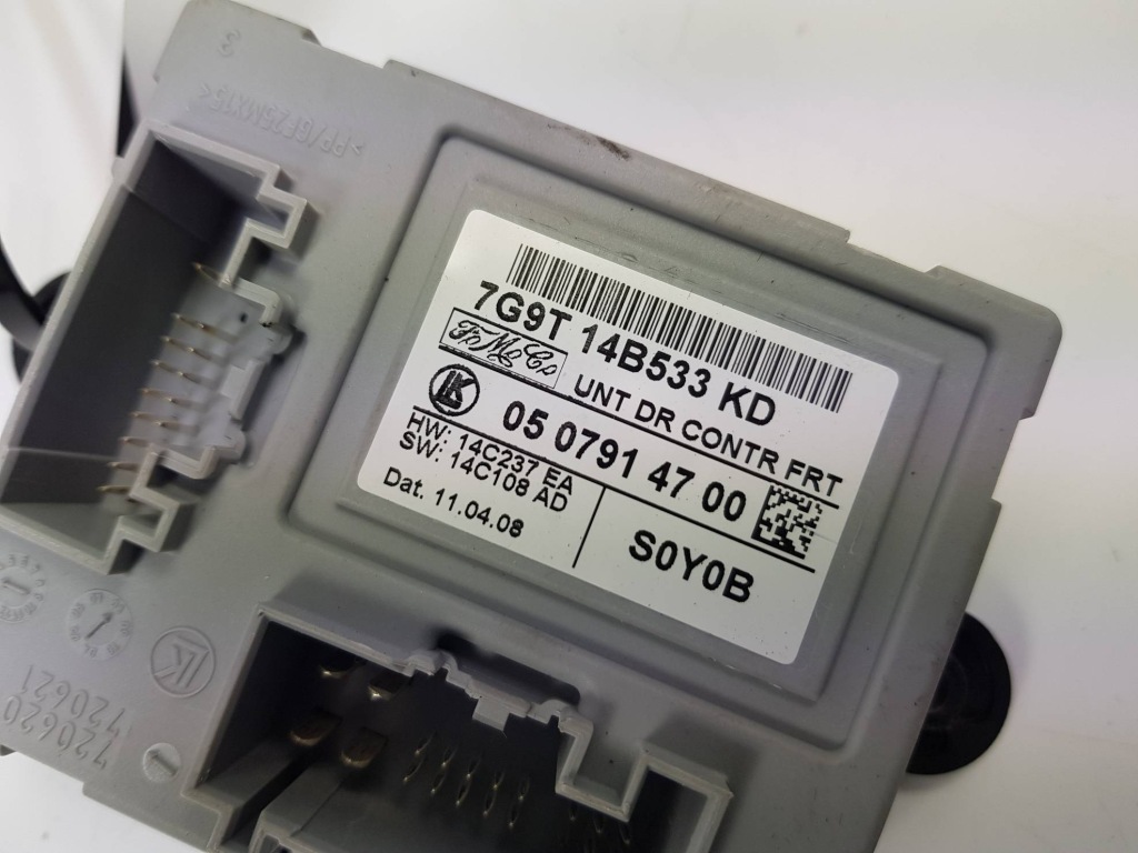 фото №3, Модуль дверь 7g9t14b533kd jaguar xkr