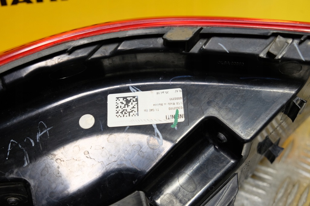 фото №8, Infiniti qx50 2018- лампа задняя задняя led правая usa